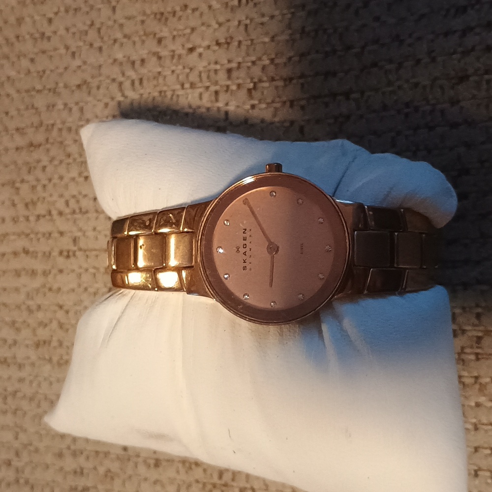 Skagen Elegant Gold-Tone Watch